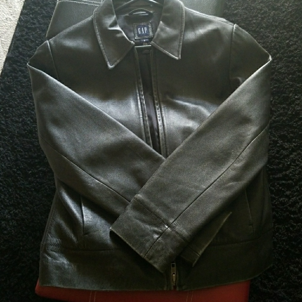 Vintage leather jacket